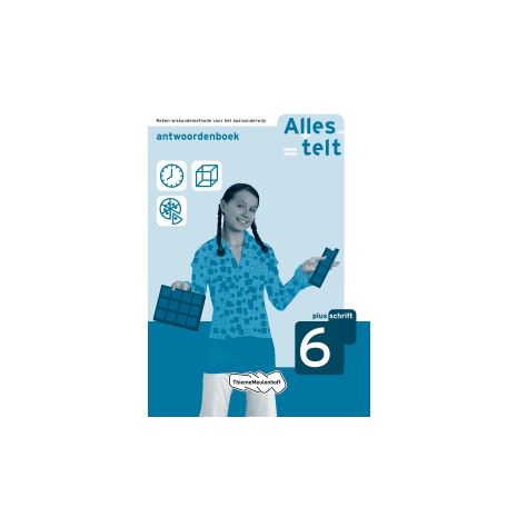 Afbeelding van Alles telt 2e dr : Groep 6 : Antwoordenboek Plusschrift