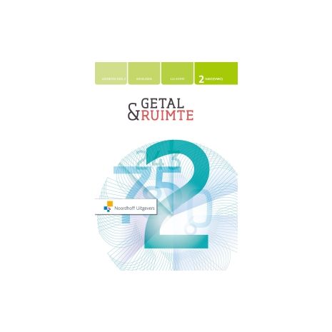 Afbeelding van Getal & ruimte 12e ed : 2 havo (vwo) 2 : Leerboek