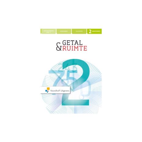 Afbeelding van Getal & ruimte 12e ed : 2 havo/vwo 2 : Antwoorden