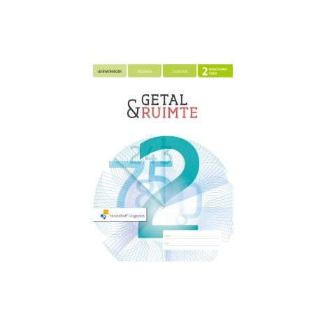 Afbeelding van Getal & ruimte 12e ed : 2 havo/vwo : Werkboek/Rekenboek