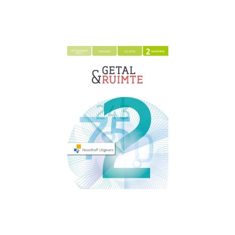 Afbeelding van Getal & ruimte 12e ed : 2 havo/vwo 1 : Antwoorden