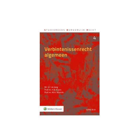 Afbeelding van Verbintenissenrecht algemeen 5e dr