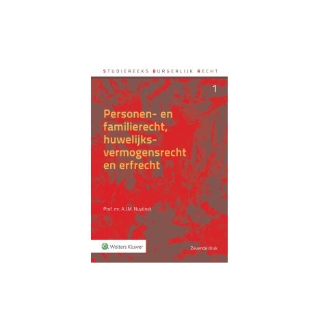 Afbeelding van Personen- en familierecht, huwelijksvermogensrecht en erfrecht Afbeelding van Personen- en familierecht, huwelijksvermogensrecht en erfrecht