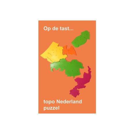 Afbeelding van Op de tast... : Topo Nederland puzzel 3D-figuren