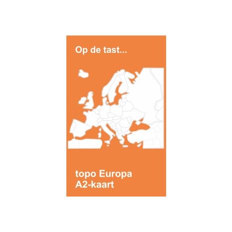 Afbeelding van Op de tast... : Topo Europa A2-kaart