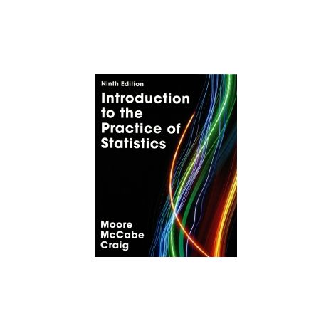 Afbeelding van Introduction to the practice of statistics 9th ed