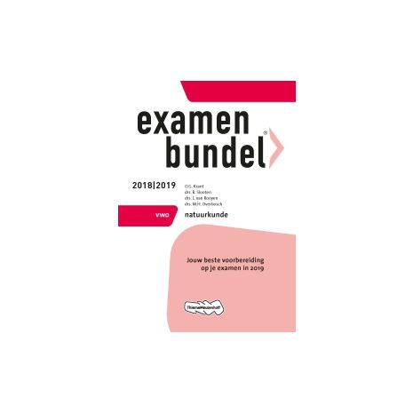 Afbeelding van Examenbundel Natuurkunde : vwo : 2018/2019 Afbeelding van Examenbundel Natuurkunde : vwo : 2018/2019