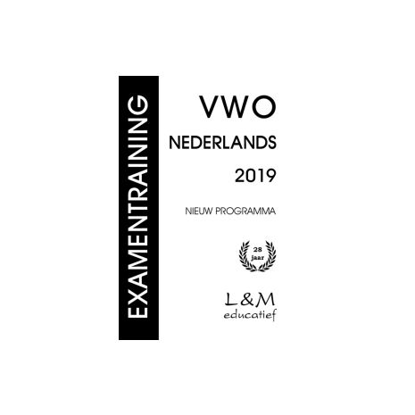 Afbeelding van Examentraining Nederlands : vwo : 2019