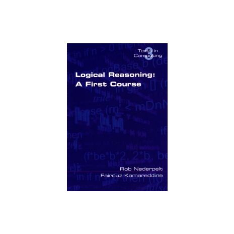 Afbeelding van Logical reasoning : a first course