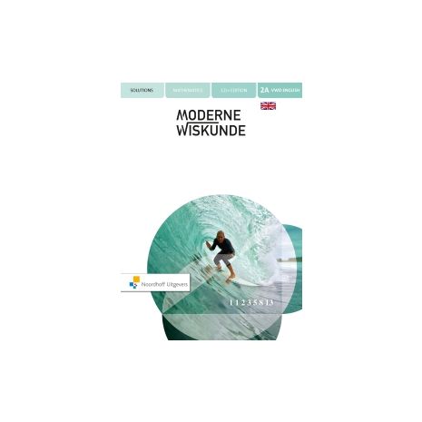 Afbeelding van Modern mathematics 12th ed : 2 vwo A : Solutions