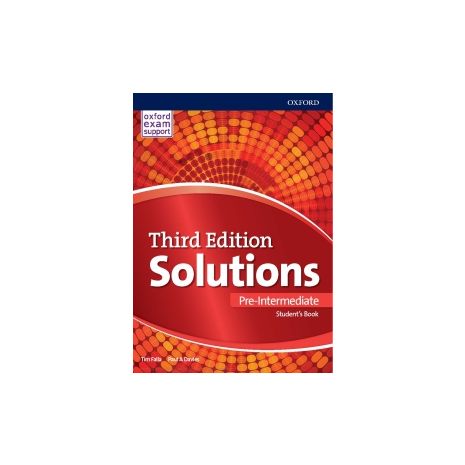 Afbeelding van Solutions 3rd ed : Pre-intermediate : Student's book