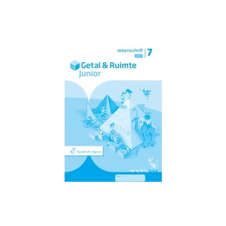 Afbeelding van Getal & ruimte junior : Groep 7, blok 5 : Rekenschrift
