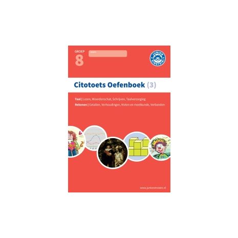 Afbeelding van Citotoets oefenboek : Groep 8, dl. 3 : Gemengde opgaven Afbeelding van Citotoets oefenboek : Groep 8, dl. 3 : Gemengde opgaven