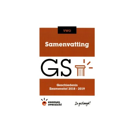 Afbeelding van Samenvatting Geschiedenis : vwo : Examenstof 2018-2019 Afbeelding van Samenvatting Geschiedenis : vwo : Examenstof 2018-2019