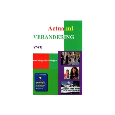 Afbeelding van Actua.ml : vwo : Verandering Afbeelding van Actua.ml : vwo : Verandering