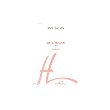 Afbeelding van Suite Modale : Opus 43 : Pour Orgue Afbeelding van Suite Modale : Opus 43 : Pour Orgue