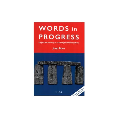 Afbeelding van Words in progress : 4+5 havo : Workbook
