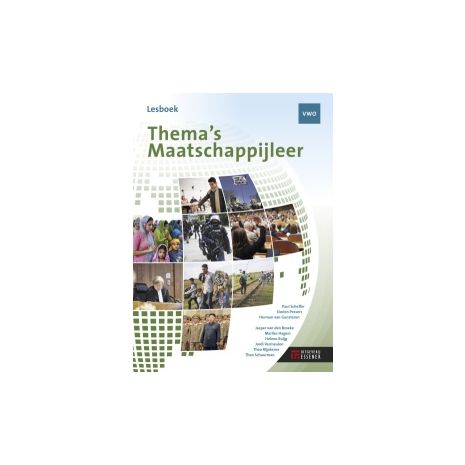 Afbeelding van Thema's maatschappijleer 2019-2020 : vwo : Lesboek