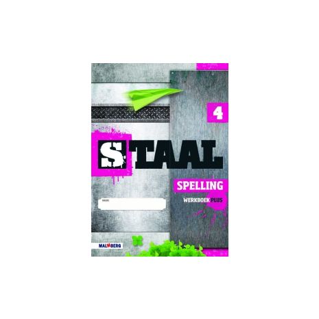Afbeelding van Staal spelling : Groep 4 : Werkboek plus
