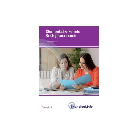 Afbeelding van Financieel.info : Elementaire kennis bedrijfseconomie : Theorieboek