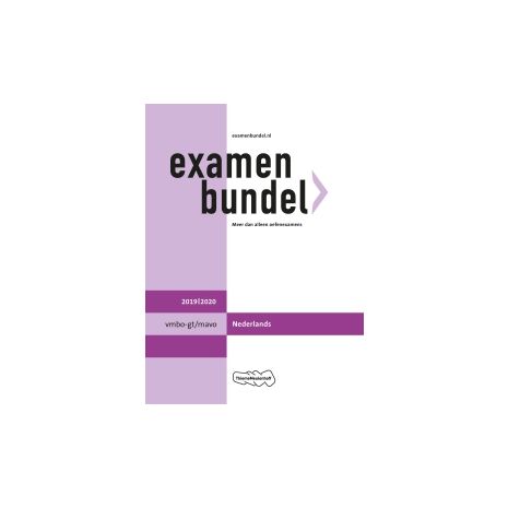 Afbeelding van Examenbundel Nederlands : vmbo-gt/mavo : 2019/2020 Afbeelding van Examenbundel Nederlands : vmbo-gt/mavo : 2019/2020