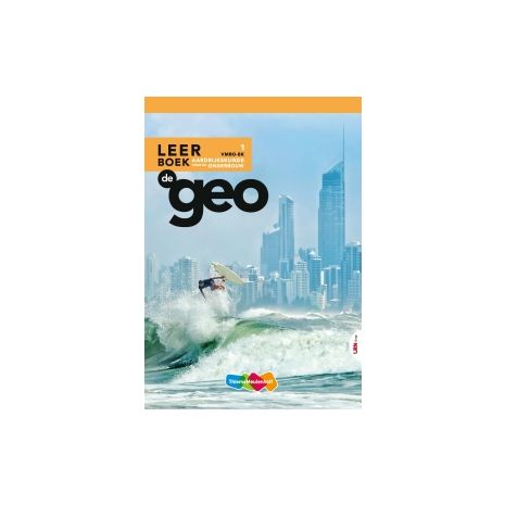 Afbeelding van De geo 10e ed : 1 vmbo-bk : Leer-/werkboek Afbeelding van De geo 10e ed : 1 vmbo-bk : Leer-/werkboek
