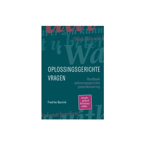 Afbeelding van Oplossingsgerichte vragen 4e geh. herz. ed Afbeelding van Oplossingsgerichte vragen 4e geh. herz. ed