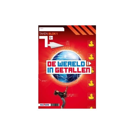 Afbeelding van De wereld in getallen 5e versie : Groep 7, blok 1 S+ : Werkboek Afbeelding van De wereld in getallen 5e versie : Groep 7, blok 1 S+ : Werkboek