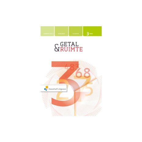 Afbeelding van Getal & ruimte 12e ed : 3 havo 1 : Leerboek Afbeelding van Getal & ruimte 12e ed : 3 havo 1 : Leerboek