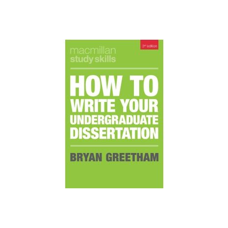 Afbeelding van How to write your undergraduate dissertation