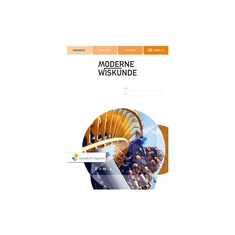 Afbeelding van Moderne wiskunde 12e ed : 3 vmbo-gt AB : Werkboek Afbeelding van Moderne wiskunde 12e ed : 3 vmbo-gt AB : Werkboek