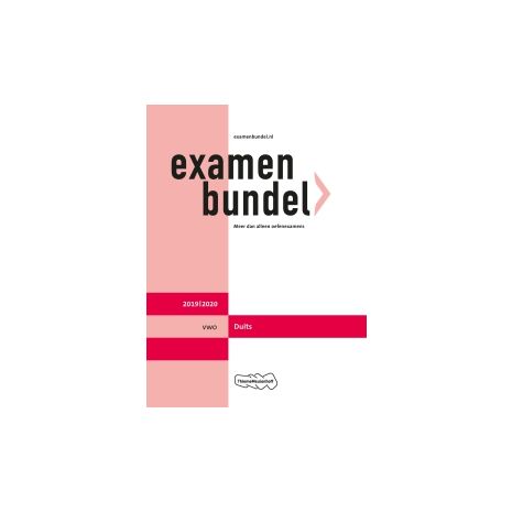 Afbeelding van Examenbundel Duits : vwo : 2019/2020 Afbeelding van Examenbundel Duits : vwo : 2019/2020