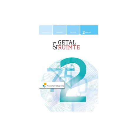 Afbeelding van Getal & ruimte 12e ed : 2 vmbo-kgt 1 : Leerboek