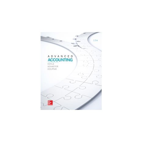 Afbeelding van Advanced accounting 13th ed Afbeelding van Advanced accounting 13th ed