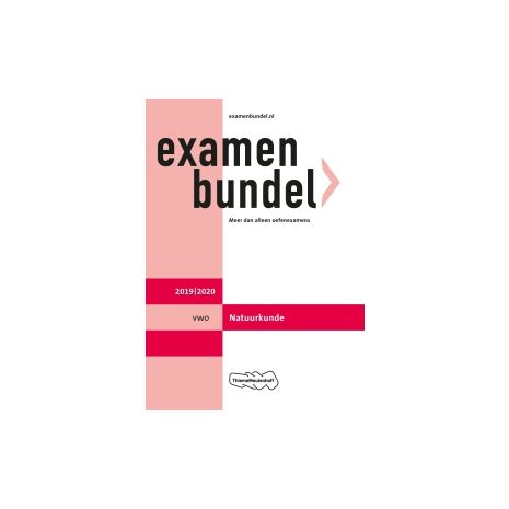 Afbeelding van Examenbundel Natuurkunde : vwo : 2019/2020 Afbeelding van Examenbundel Natuurkunde : vwo : 2019/2020