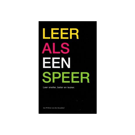 Afbeelding van Leer als een speer Afbeelding van Leer als een speer