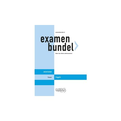 Afbeelding van Examenbundel Engels : havo : 2019/2020