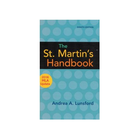 Afbeelding van The St. Martin's handbook 8th ed Afbeelding van The St. Martin's handbook 8th ed