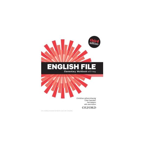 Afbeelding van English file 3rd ed : Elementary : Workbook with key Afbeelding van English file 3rd ed : Elementary : Workbook with key