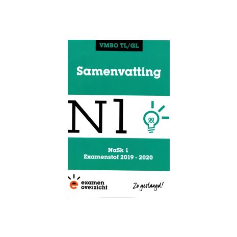 Afbeelding van Samenvatting NaSk1 : vmbo-tl/gl : Examenstof 2019-2020 Afbeelding van Samenvatting NaSk1 : vmbo-tl/gl : Examenstof 2019-2020