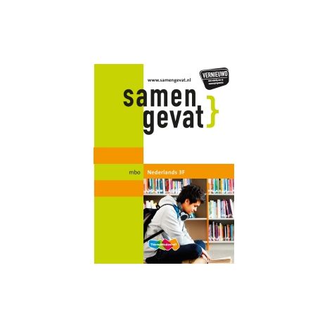 Afbeelding van Samengevat Nederlands : mbo : 3F Afbeelding van Samengevat Nederlands : mbo : 3F