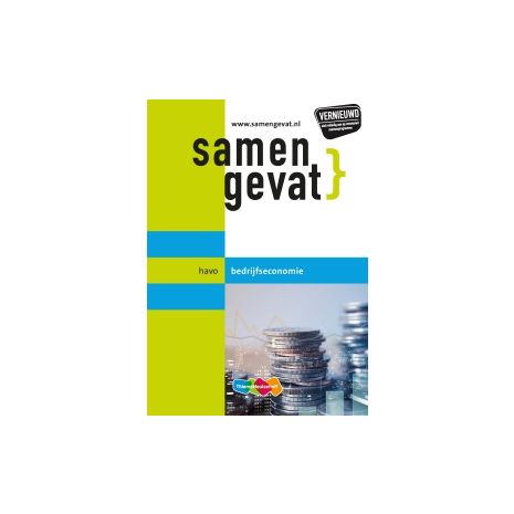 Afbeelding van Samengevat Bedrijfseconomie : havo Afbeelding van Samengevat Bedrijfseconomie : havo