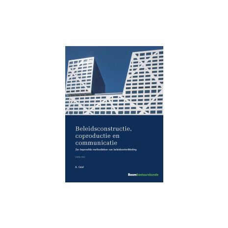 Afbeelding van Beleidsconstructie, coproductie en communicatie Afbeelding van Beleidsconstructie, coproductie en communicatie