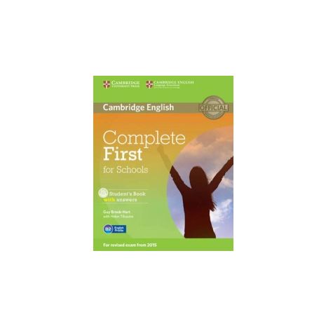 Afbeelding van Cambridge English : Complete first : Students' book with answers Afbeelding van Cambridge English : Complete first : Students' book with answers