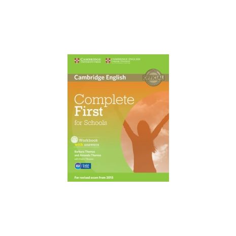 Afbeelding van Cambridge English : Complete first : Workbook with answers
