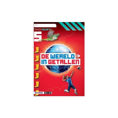 Afbeelding van De wereld in getallen 5e versie : Groep 5, blok 5 : Werkboek Afbeelding van De wereld in getallen 5e versie : Groep 5, blok 5 : Werkboek