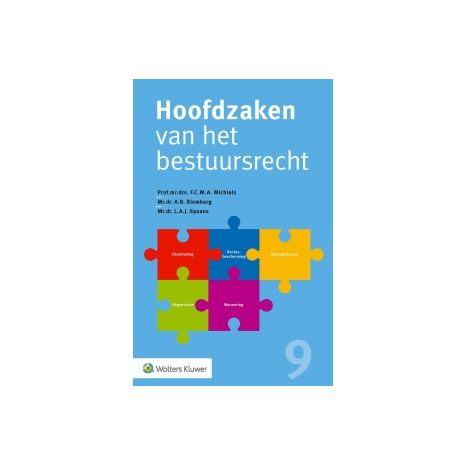 Afbeelding van Hoofdzaken van het bestuursrecht 9e dr