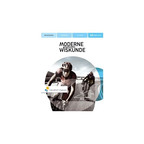 Afbeelding van Moderne wiskunde 12e ed : 1 vmbo-kgt A : Antwoordenboek