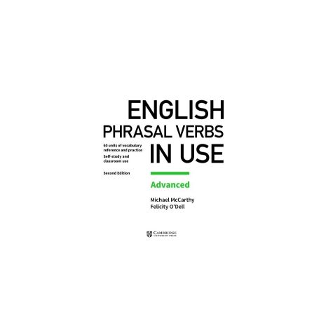 Afbeelding van English phrasal verbs in use : Book with answers Afbeelding van English phrasal verbs in use : Book with answers