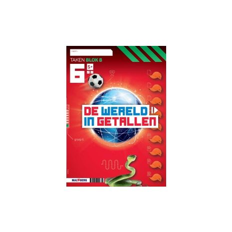 Afbeelding van De wereld in getallen 5e versie : Groep 6, blok 8 S+ : Werkboek